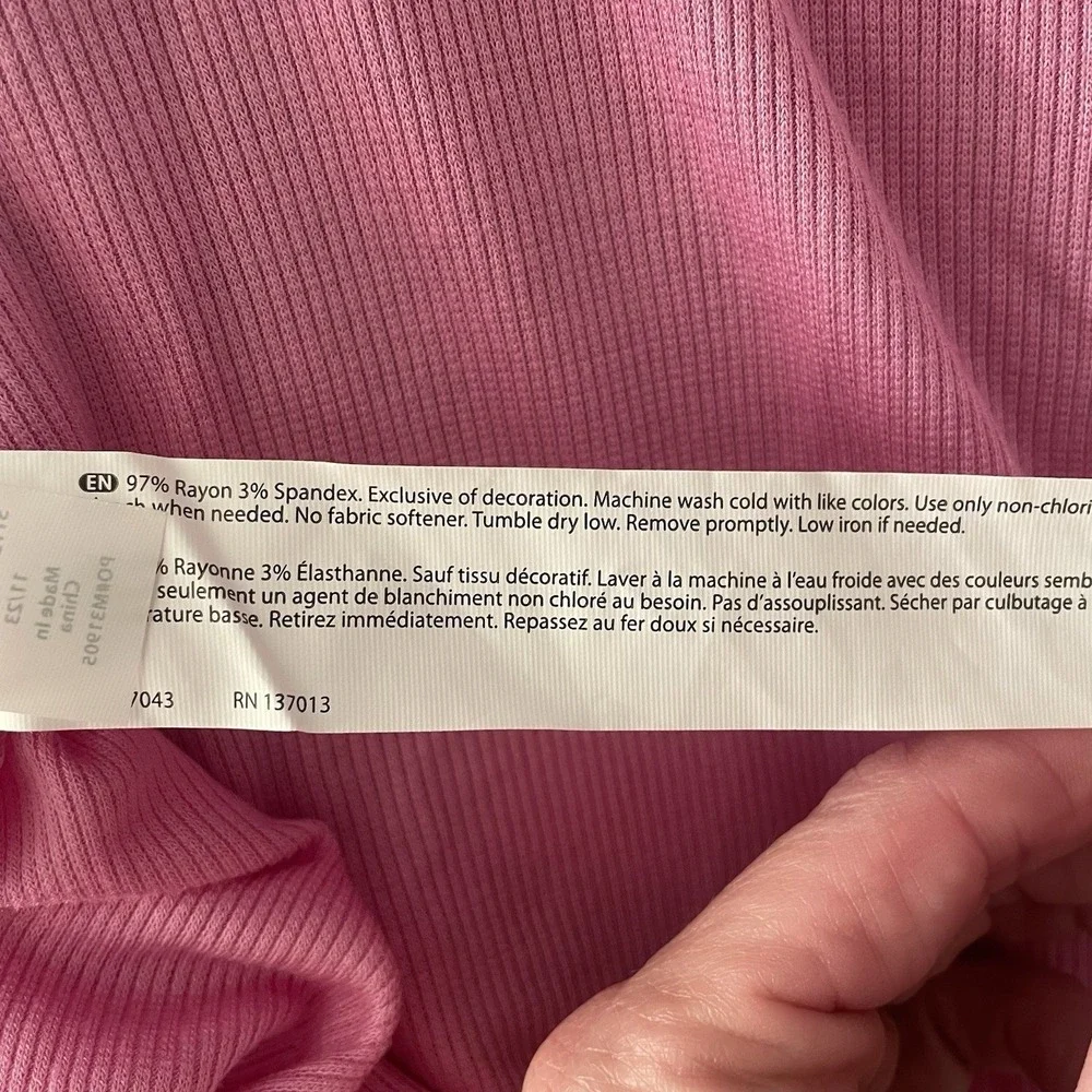 Balance Collection Pink Open Back Tank Top Women M Yoga Workout Athleisure - Picture 8 of 8